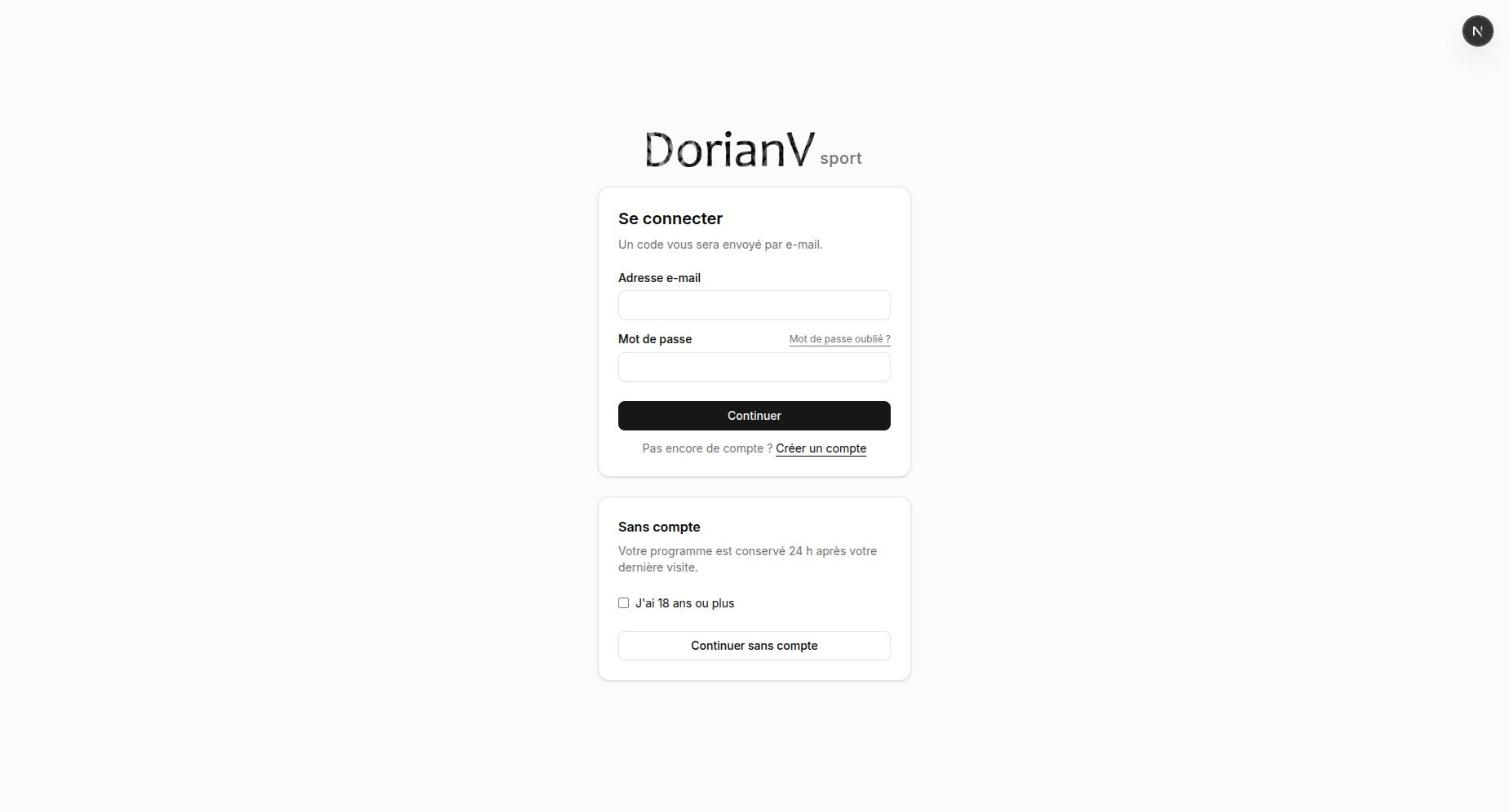 DorianV - Sport agent